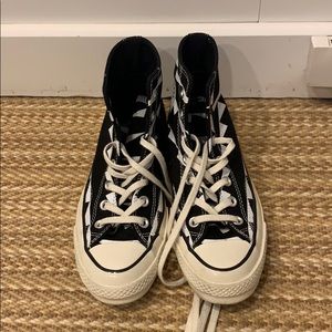 Barely Worn Converse High Tops